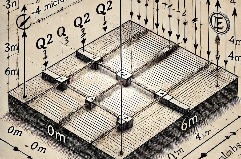 Champ Électrique en Utilisant la Superposition