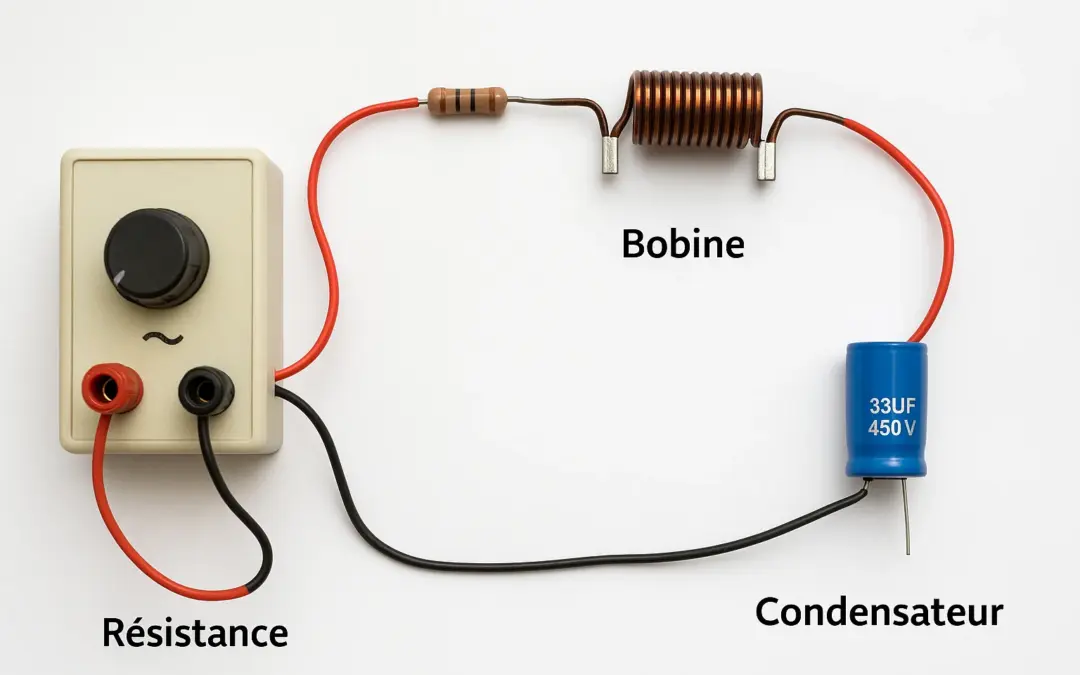 Amplitude du Courant dans un Circuit RLC Série