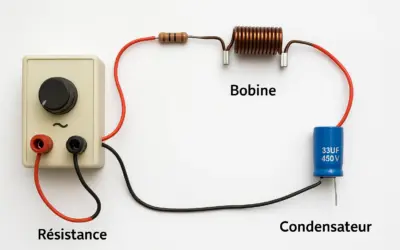 Amplitude du Courant dans un Circuit RLC Série