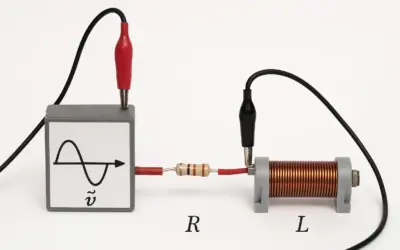 Angle de phase dans un circuit R-L série