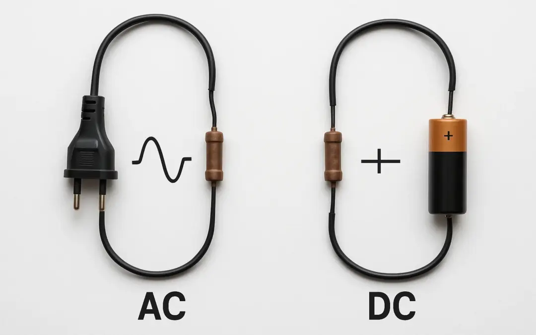 Courant Alternatif contre Courant Continu