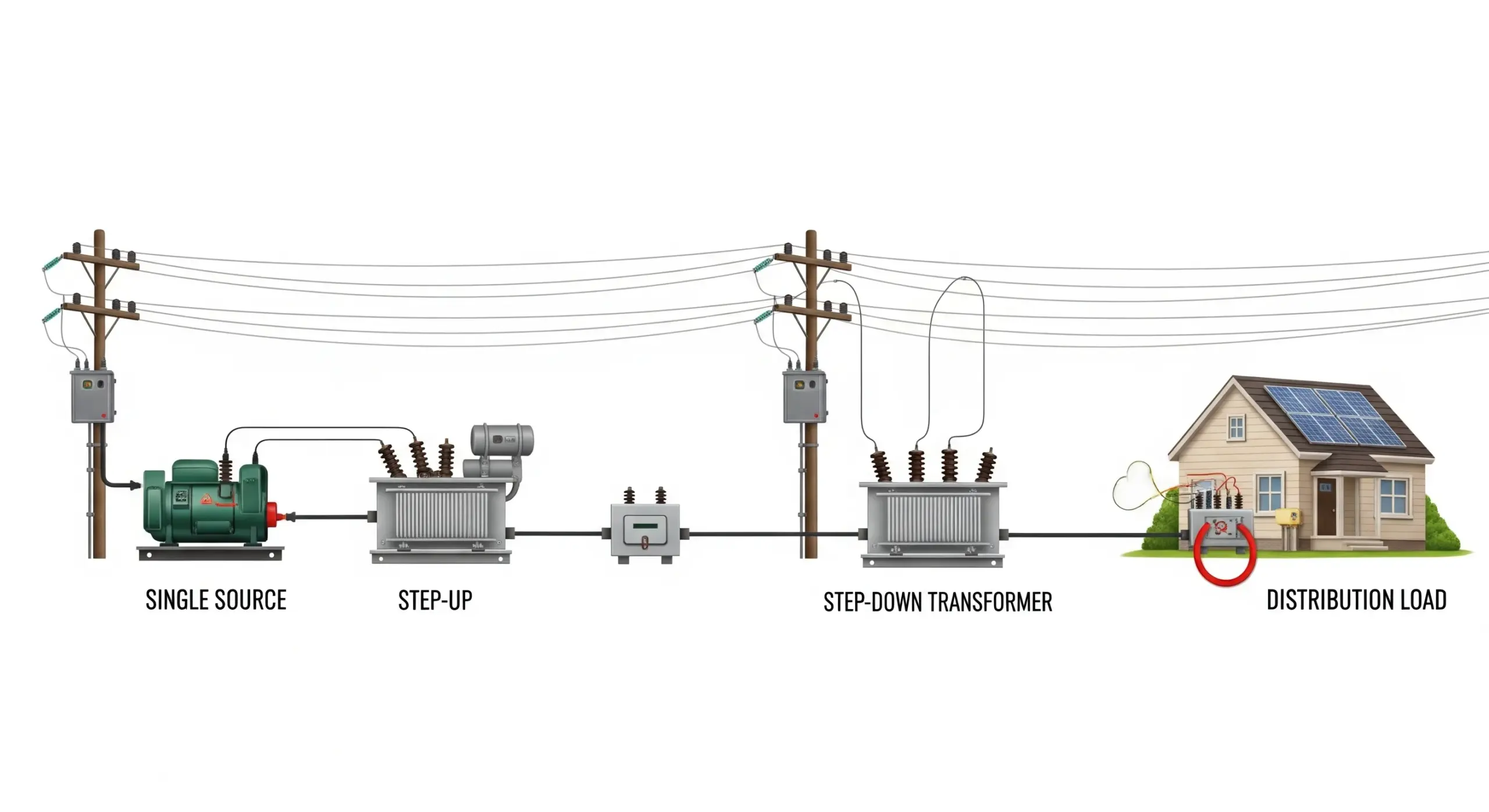 Performance d'un Transformateur en Réseau