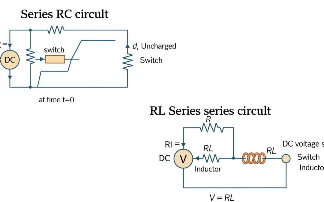 Constantes de Temps RC et RL dans un Circuit
