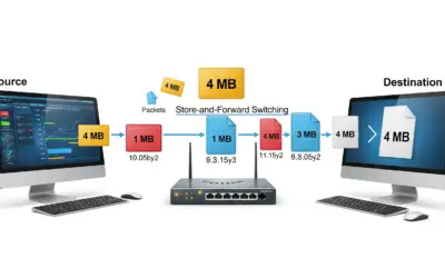 Calcul du Temps de Transmission dans un Réseau