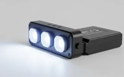 Circuit d’Éclairage LED Alimenté par Batterie