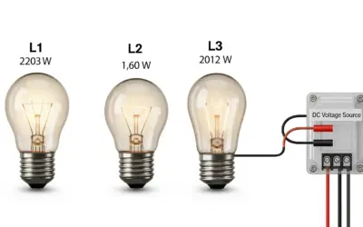 Analyse d’un Circuit en Série avec Trois Lampes