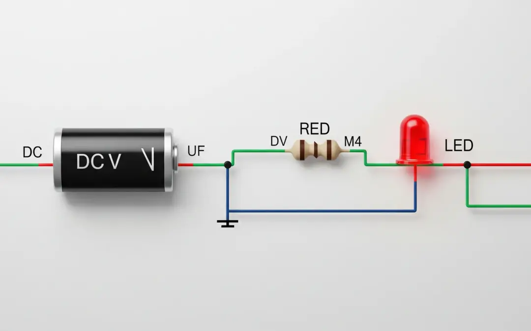 Protection d’une LED avec Calcul de Résistance
