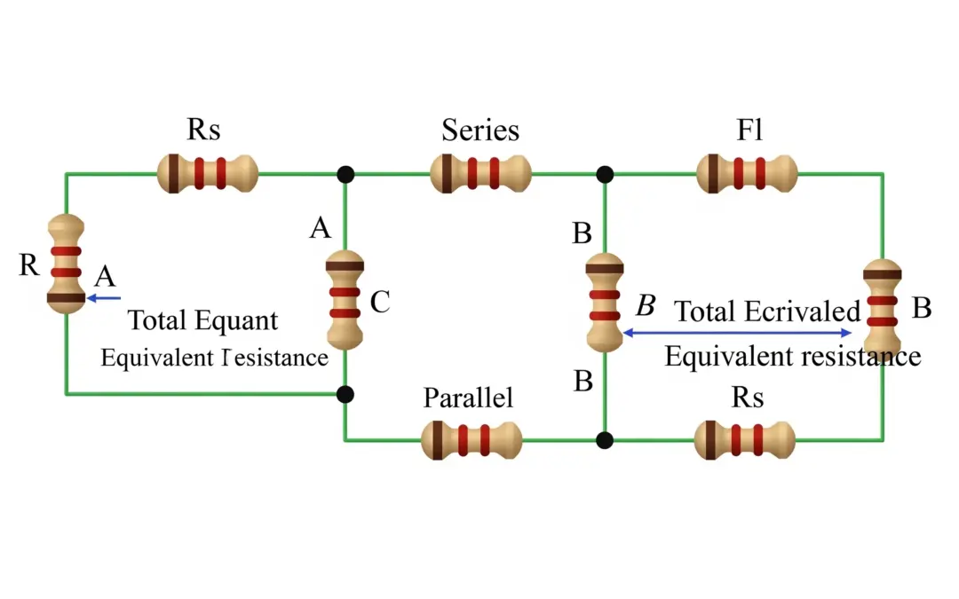 Calcul de résistances en série et en parallèle