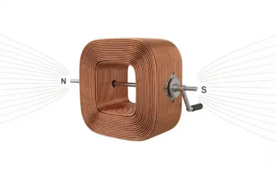Calcul de la variation du flux magnétique