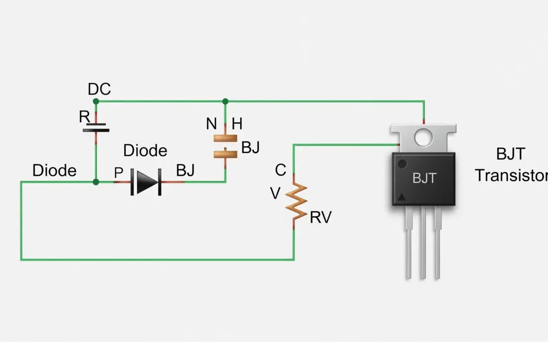 Analyse d’un circuit avec diodes et transistors