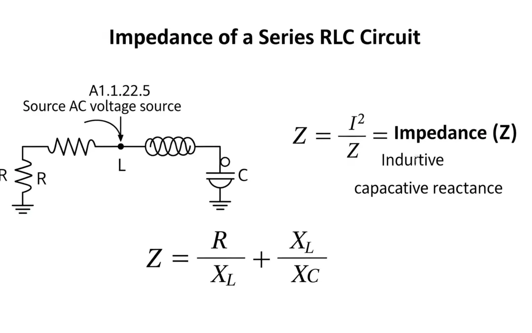 Calcul de l&rsquo;Impédance d&rsquo;un Circuit RLC Série