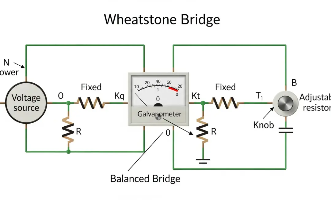 Analyse d’un pont de Wheatstone