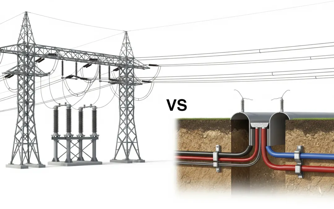 Comparer les technologies de lignes haute tension