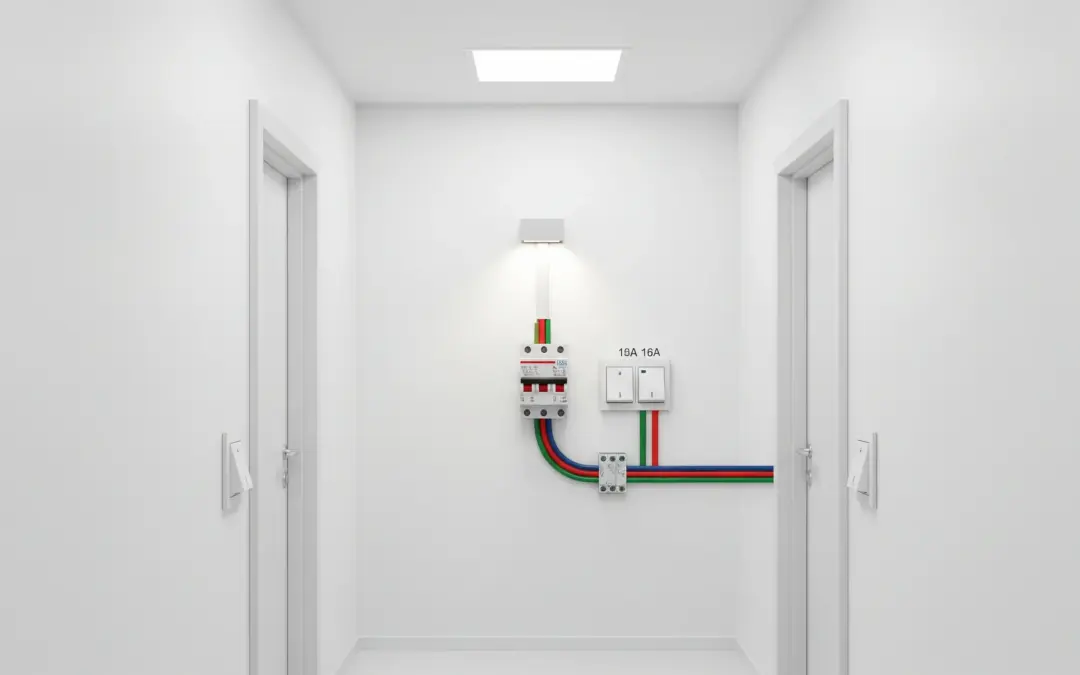 Câblage d’un circuit va-et-vient